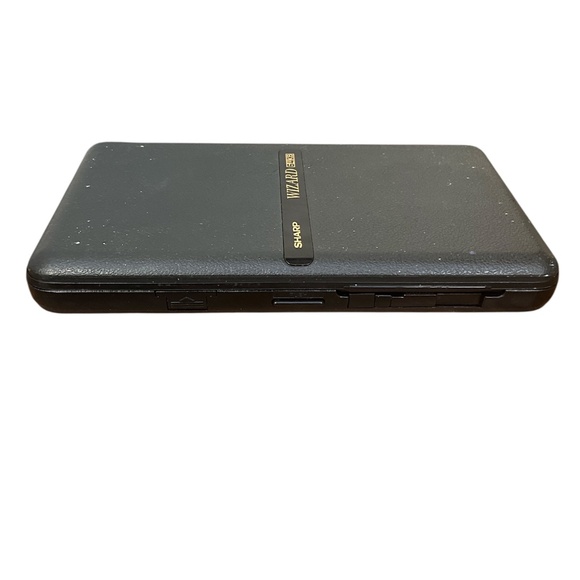 Sharp OZ-7200 Wizard Electronic Organizer 64KB W/ Protection Card Untested - Picture 5 of 9